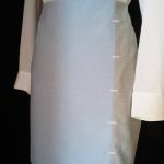 kallioπ COLOR BLOCK SKIRT OVER THE KNEE