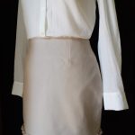 kallioπ ΜΙΝΙ ΦΟΥΣΤΑ ME TWEED ΛΕΠΤΟΜΕΡΕΙΑ ΣΤΟΝ ΠΟΔΟΓΥΡΟ & ΦΟΔΡΑ