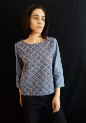 kallioπ WOMEN'S BLOUSE, LONG SLEEVE, STRAIGHT LINE - Image 2