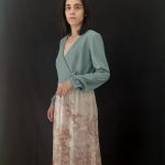 "kallioπ" Γυναικεία floral midi φούστα
