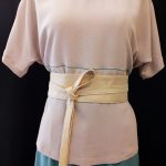 "kallioπ" Fabric belt