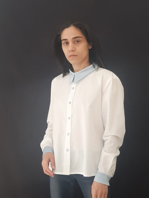 "kallioπ" Women's shirt, straight line